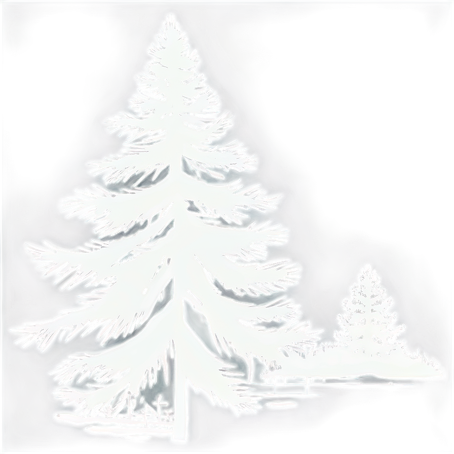 Pine Trees Silhouette Vector Png Exy47 PNG Image