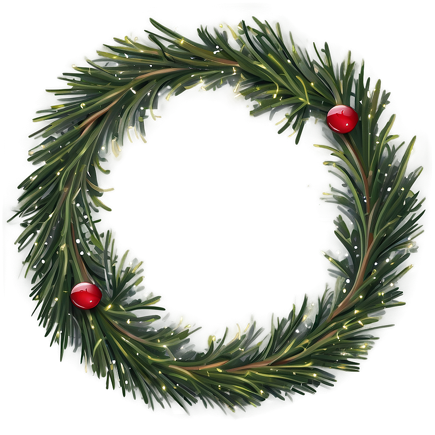 Pine Wreath Png 91 PNG Image