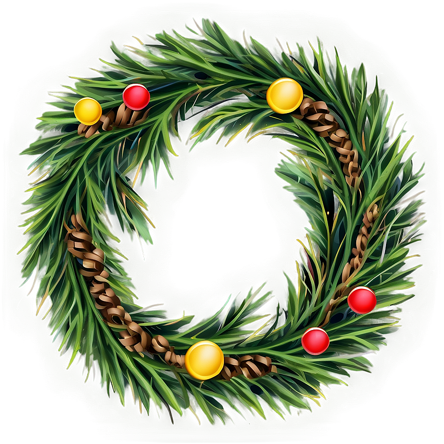 Pine Wreath Png Eel81 PNG Image