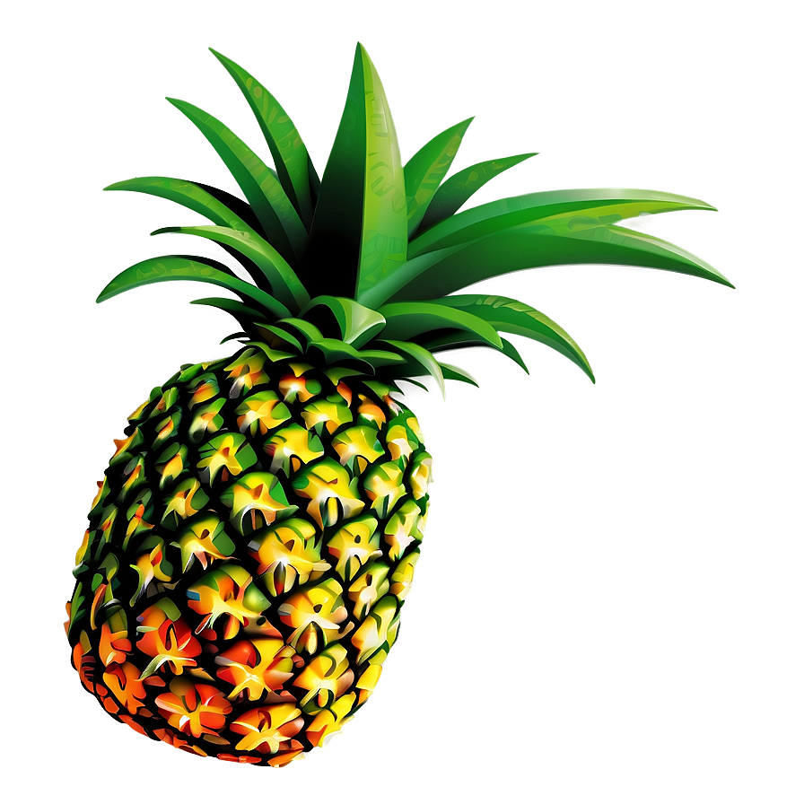 Pineapple Illustration Png 05032024 PNG Image