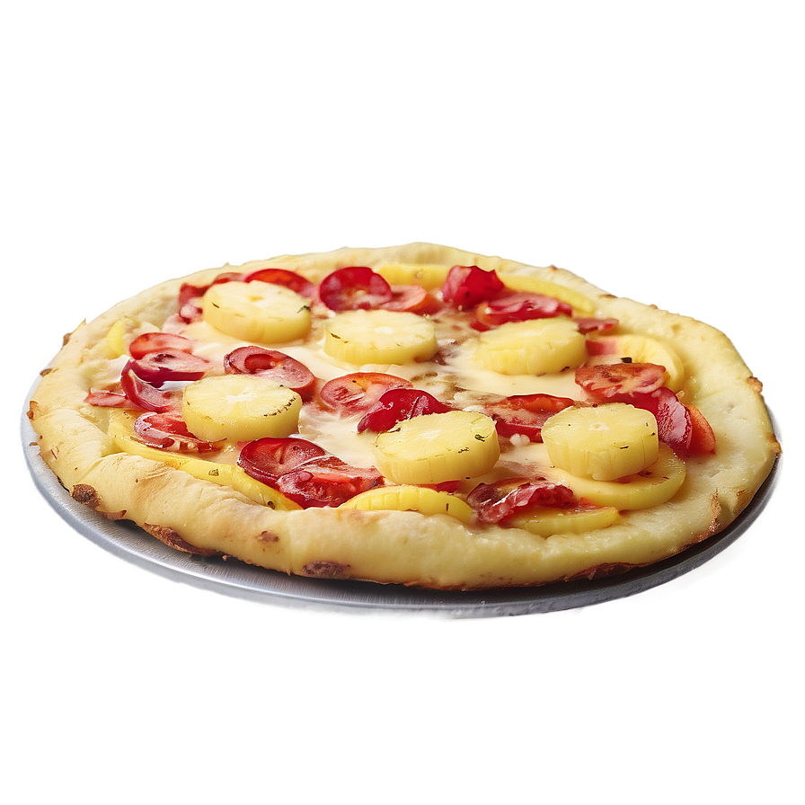 Pineapple Pizza Easy Gourmet Png 06282024 PNG Image