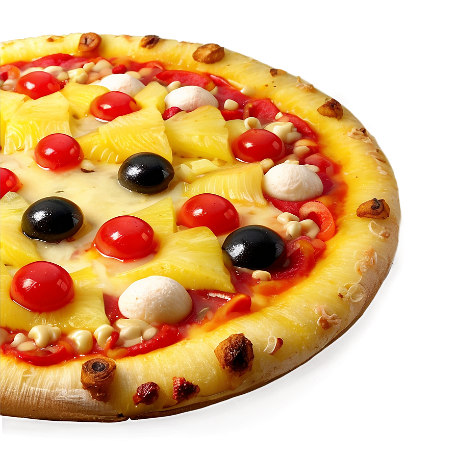 Pineapple Pizza Lovers Dream Png Eoq28 PNG Image