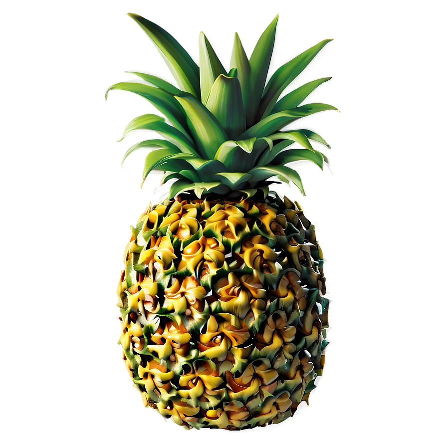 Pineapple Print Png Bct21 PNG Image