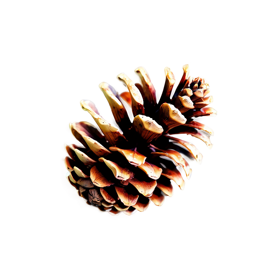 Pinecone With Misty Background Png 64 PNG Image