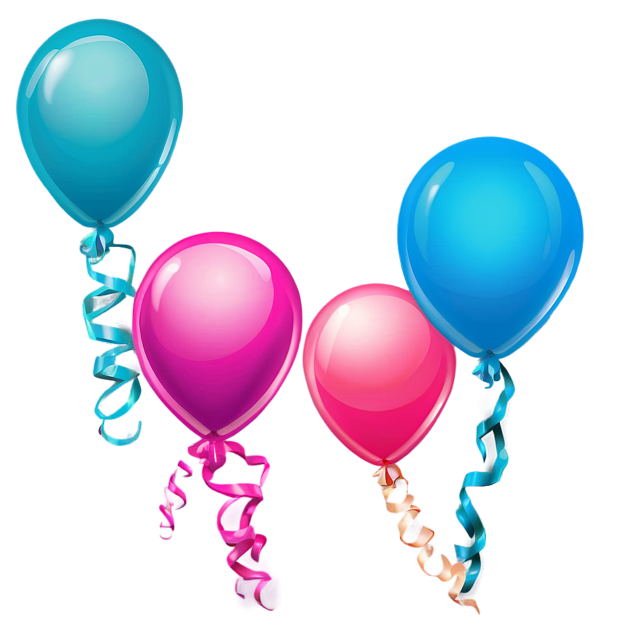 Pink Balloons Clipart Collection Png Nwn PNG Image