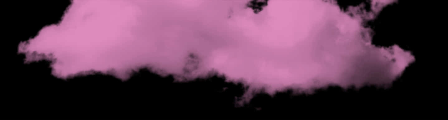 Pink Black Abstract Cloud PNG Image