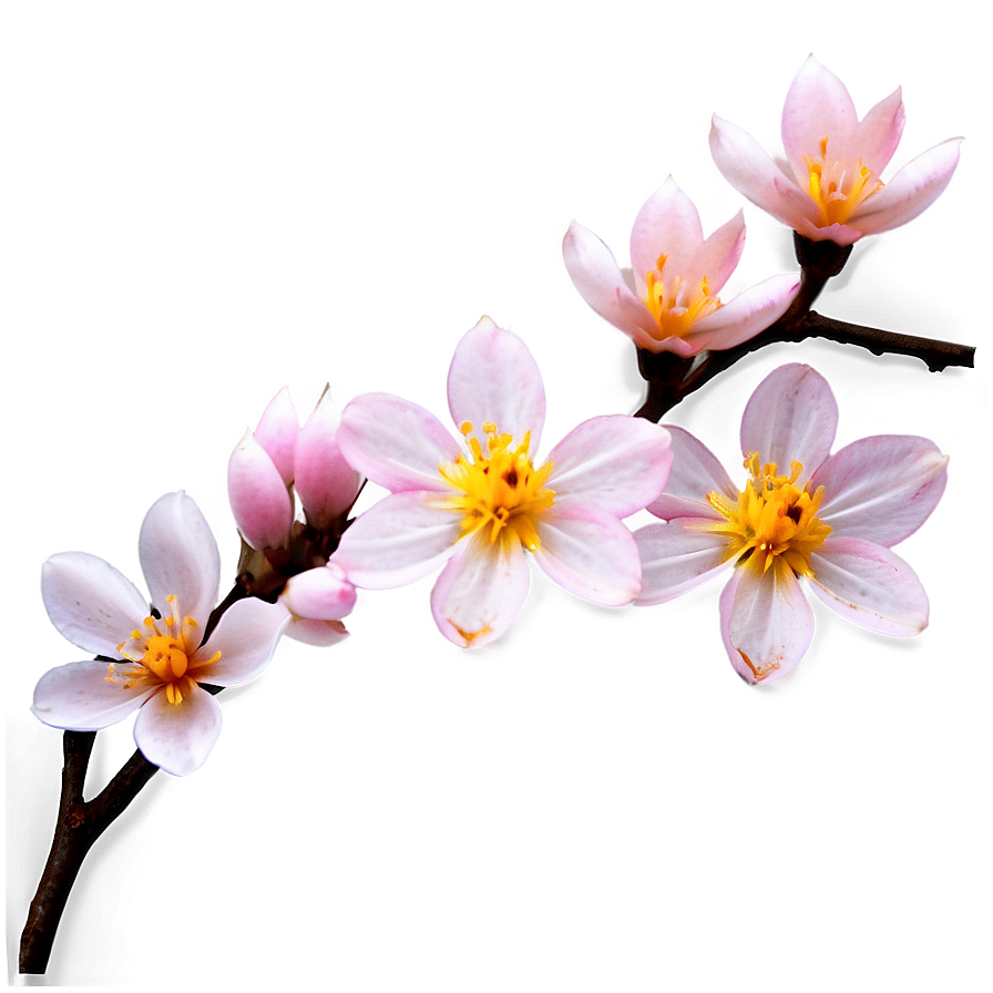 Pink Blossoms Png Tkv PNG Image