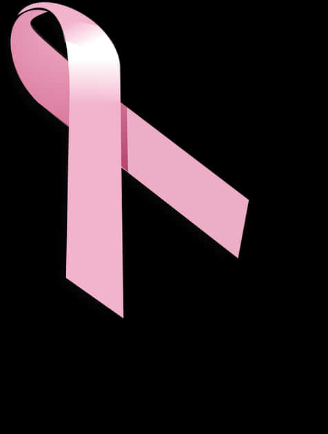 Pink Breast Cancer Awareness Ribbon PNG Image