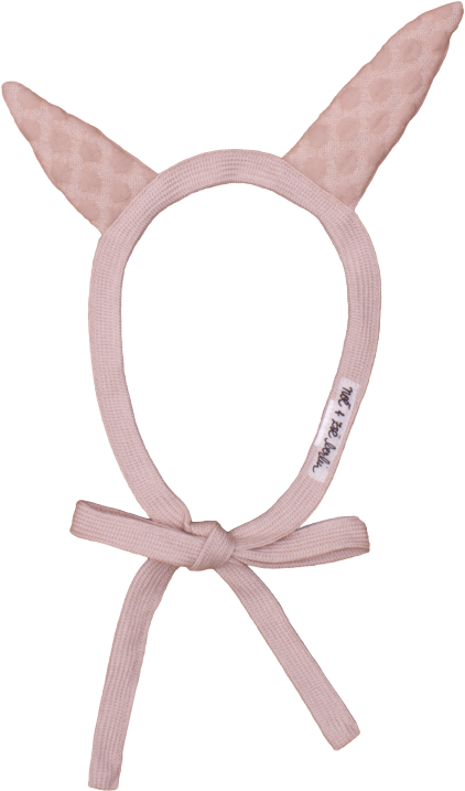 Pink Bunny Ears Headband PNG Image