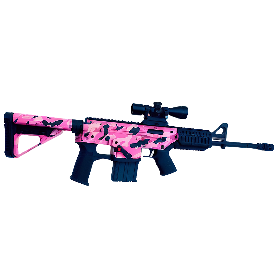 Pink Camo Tactical Design Png Bnc21 PNG Image