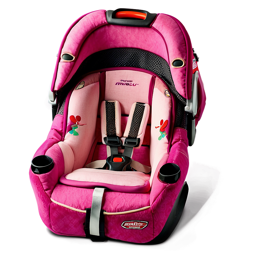 Pink Car Seat Png Upi27 PNG Image