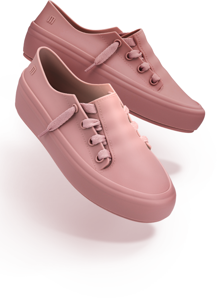 Pink Casual Sneakers Product Showcase PNG Image