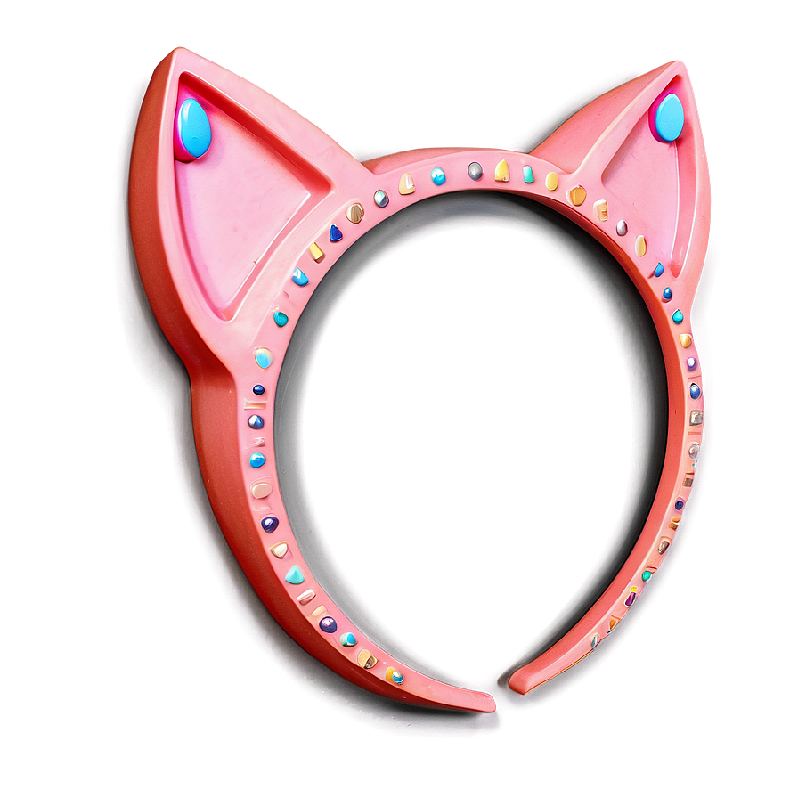 Pink Cat Ear Decoration Png 06212024 PNG Image