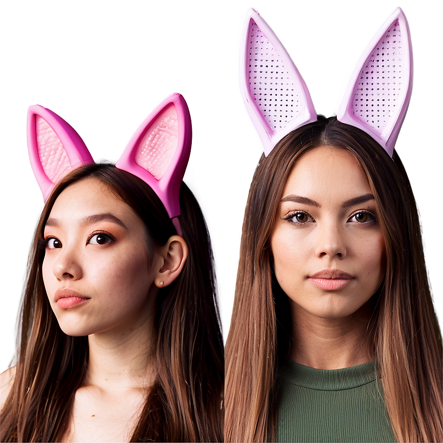 Pink Cat Ears Overlay Png 05042024 PNG Image