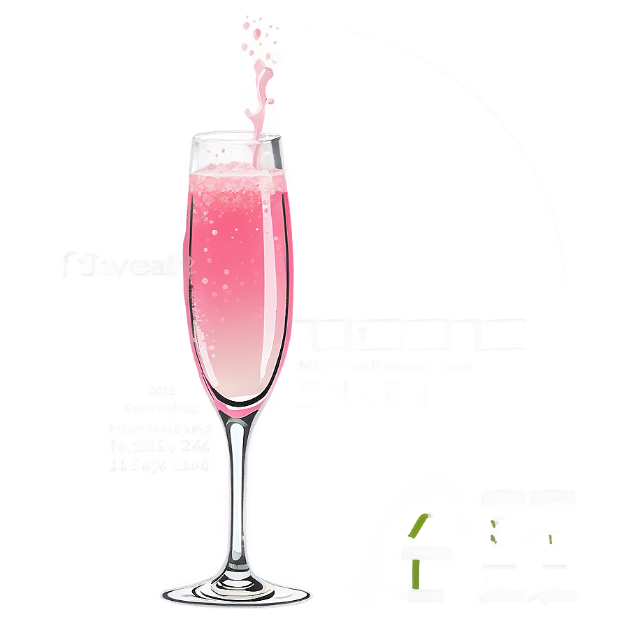 Pink Champagne Beach Sunset Toast Png Vxg PNG Image