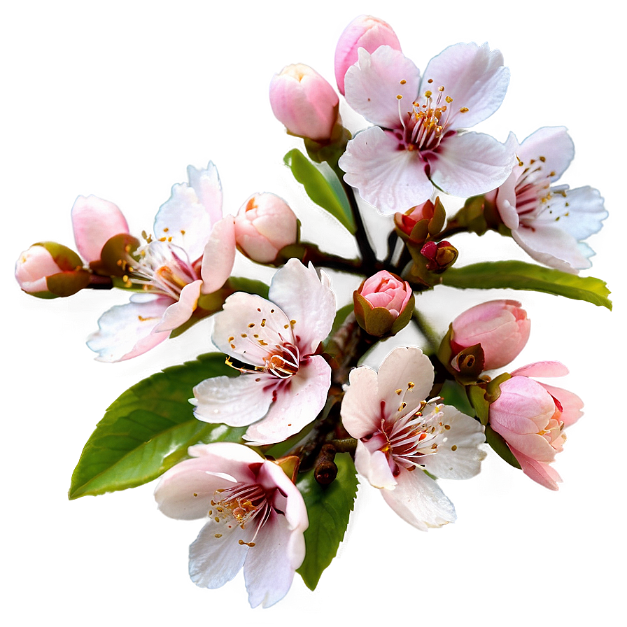 Pink Cherry Blossom Png Lcd PNG Image