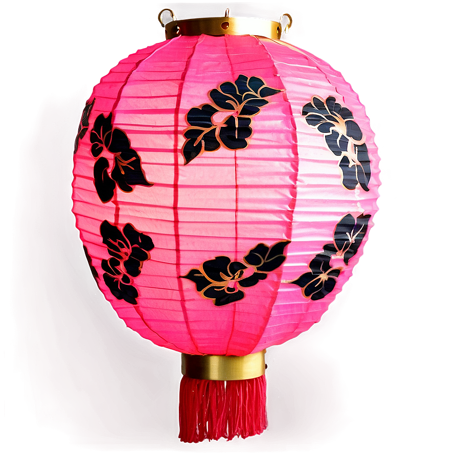 Pink Chinese Lantern Png Iwn PNG Image