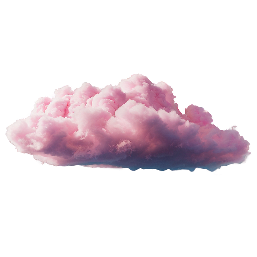 Pink Cloud A PNG Image