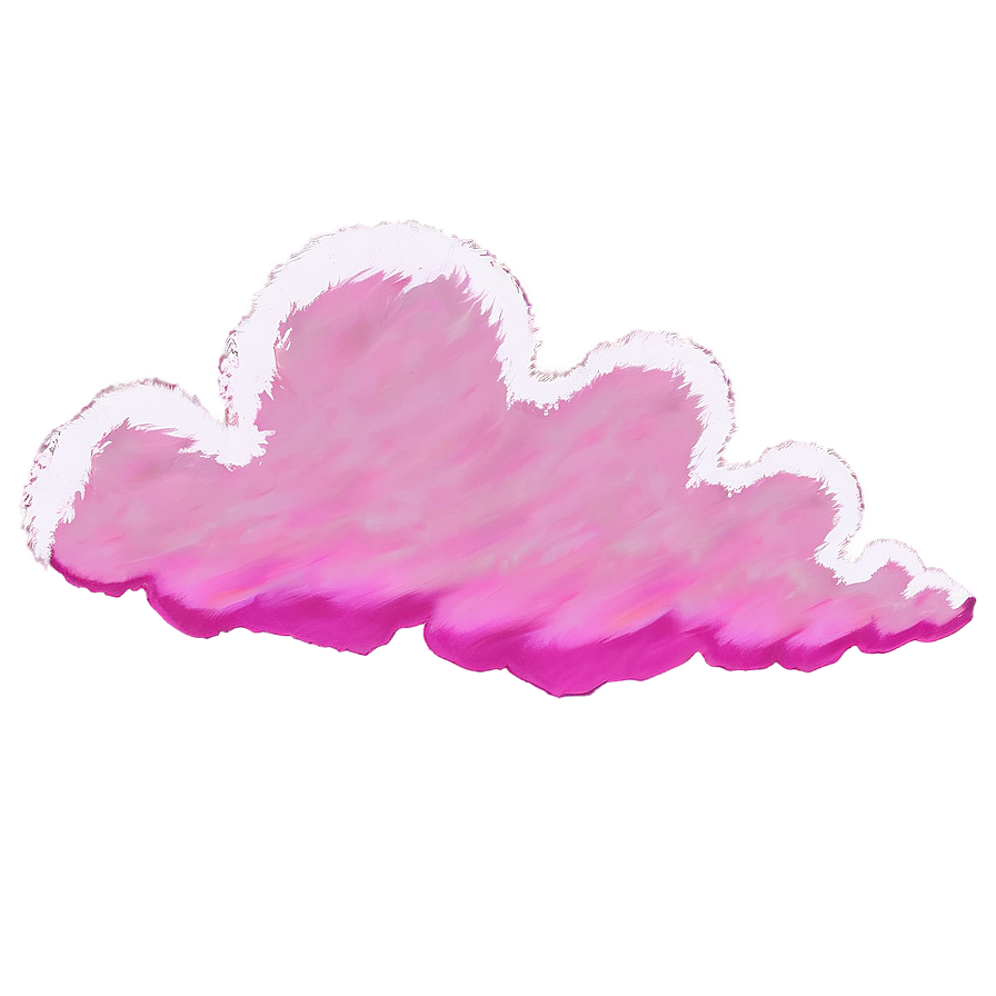 Pink Cloud Digital Art Png 06252024 PNG Image