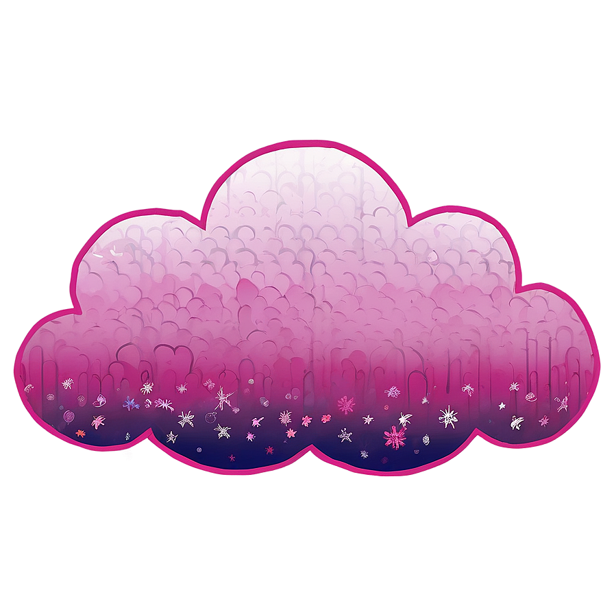 Pink Cloud Vector Graphic Png Ako56 PNG Image