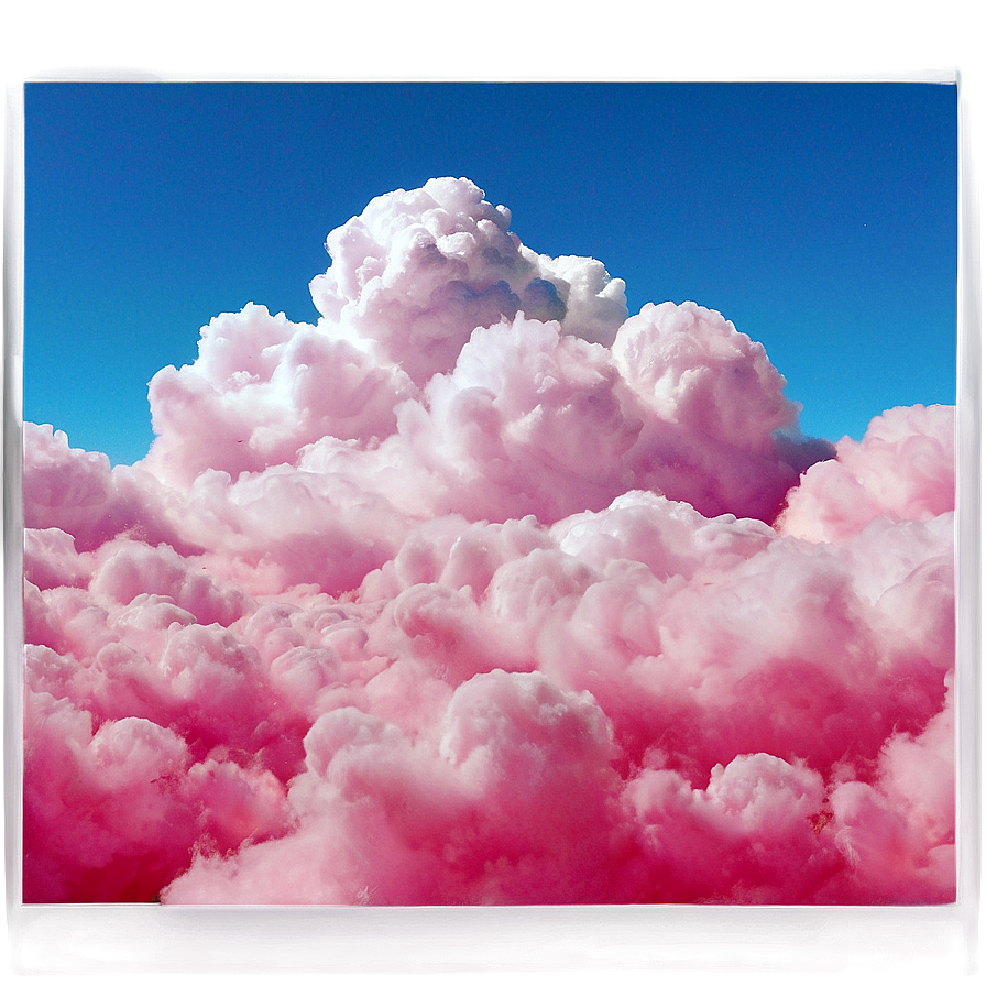 Pink Clouds Dreamland Png Ydm PNG Image