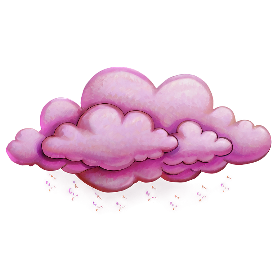 Pink Clouds Fantasy Png 06252024 PNG Image