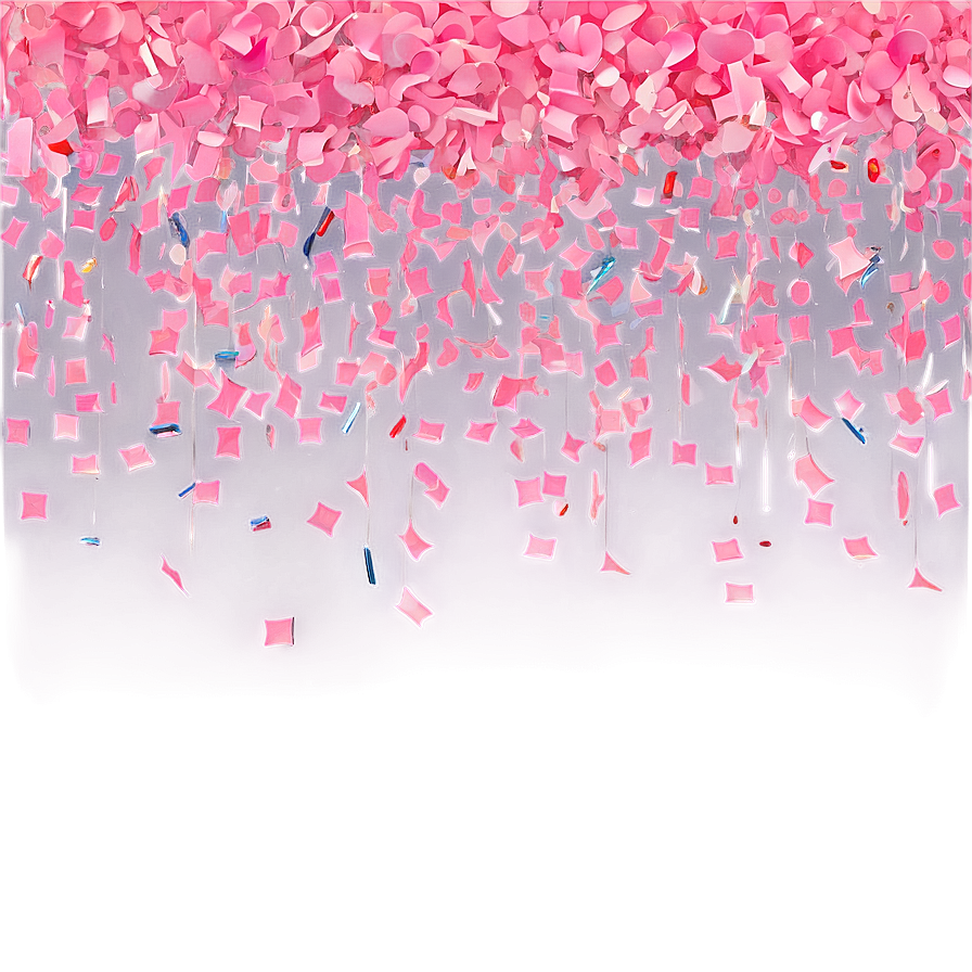 Pink Confetti Png 91 PNG Image