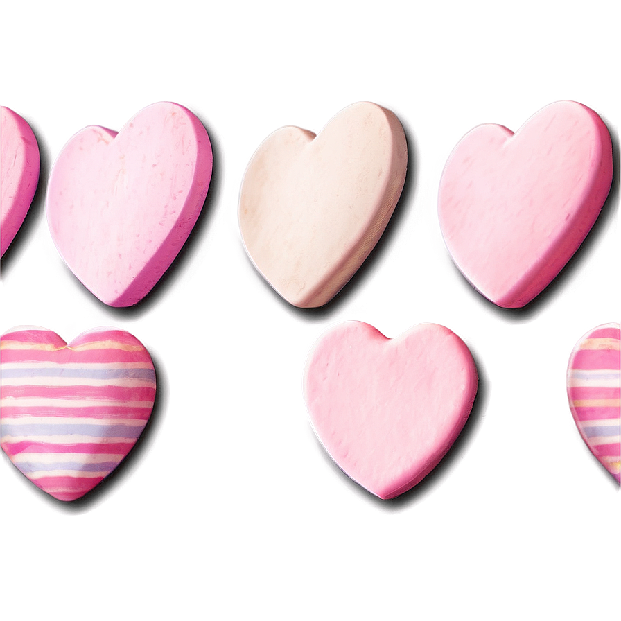 Pink Conversation Hearts Png Sbg22 PNG Image