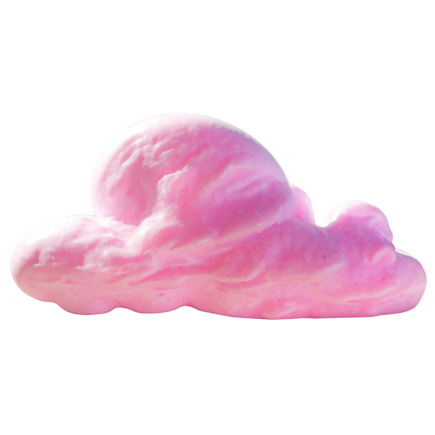 Pink Cotton Candy Cloud Png 05062024 PNG Image