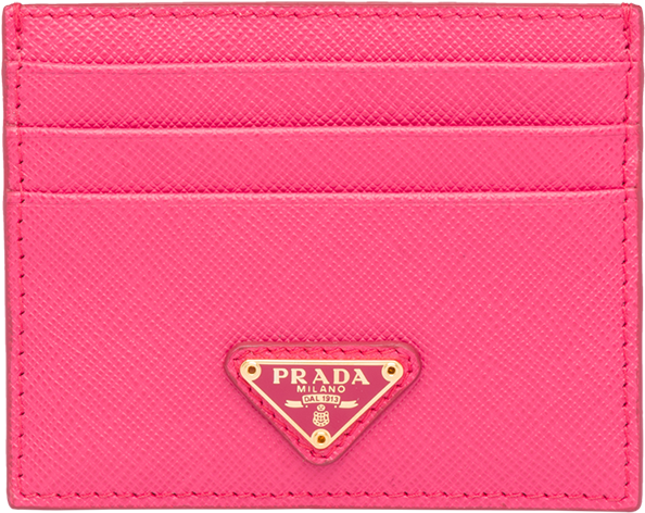 Pink Designer Card Holder PNG Image