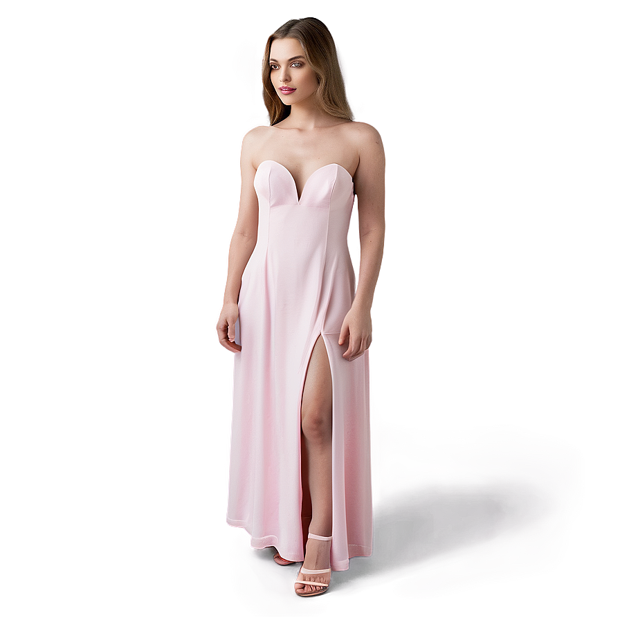 Pink Dress C PNG Image