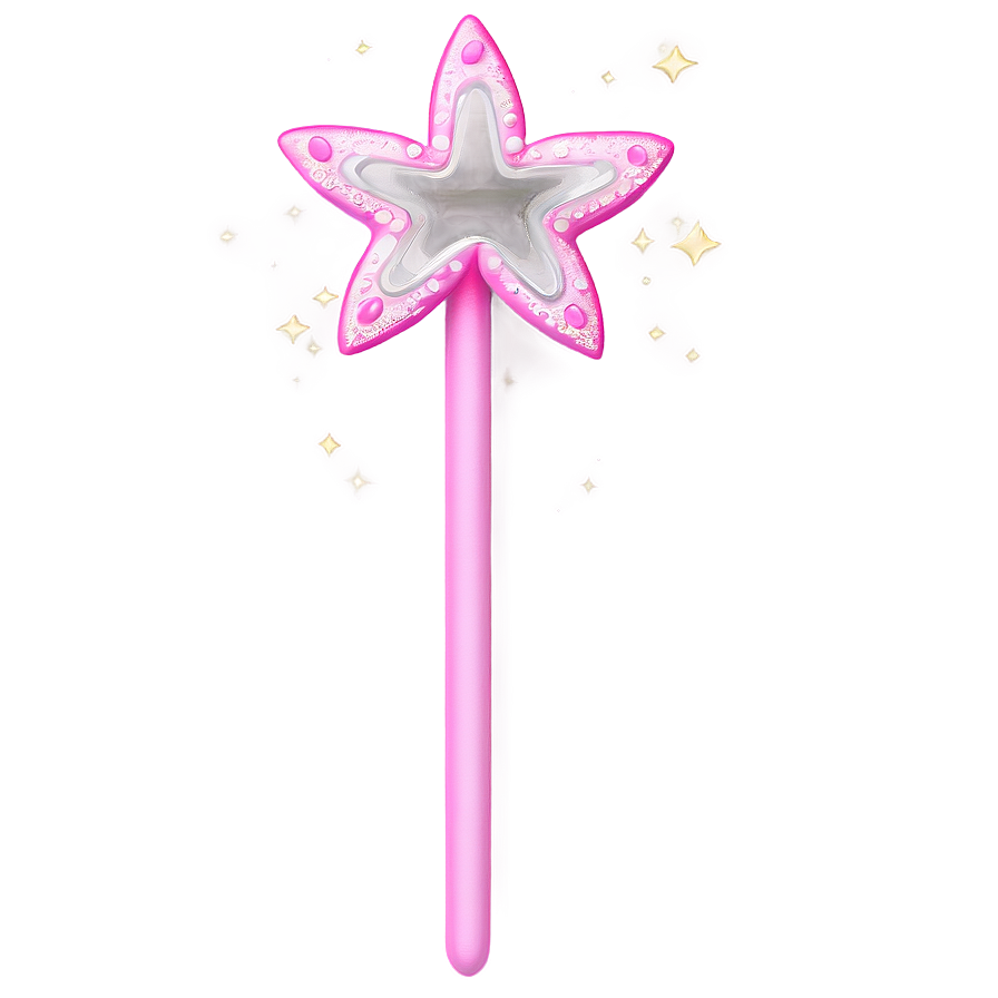 Pink Fairy Wand Png Ftl41 PNG Image