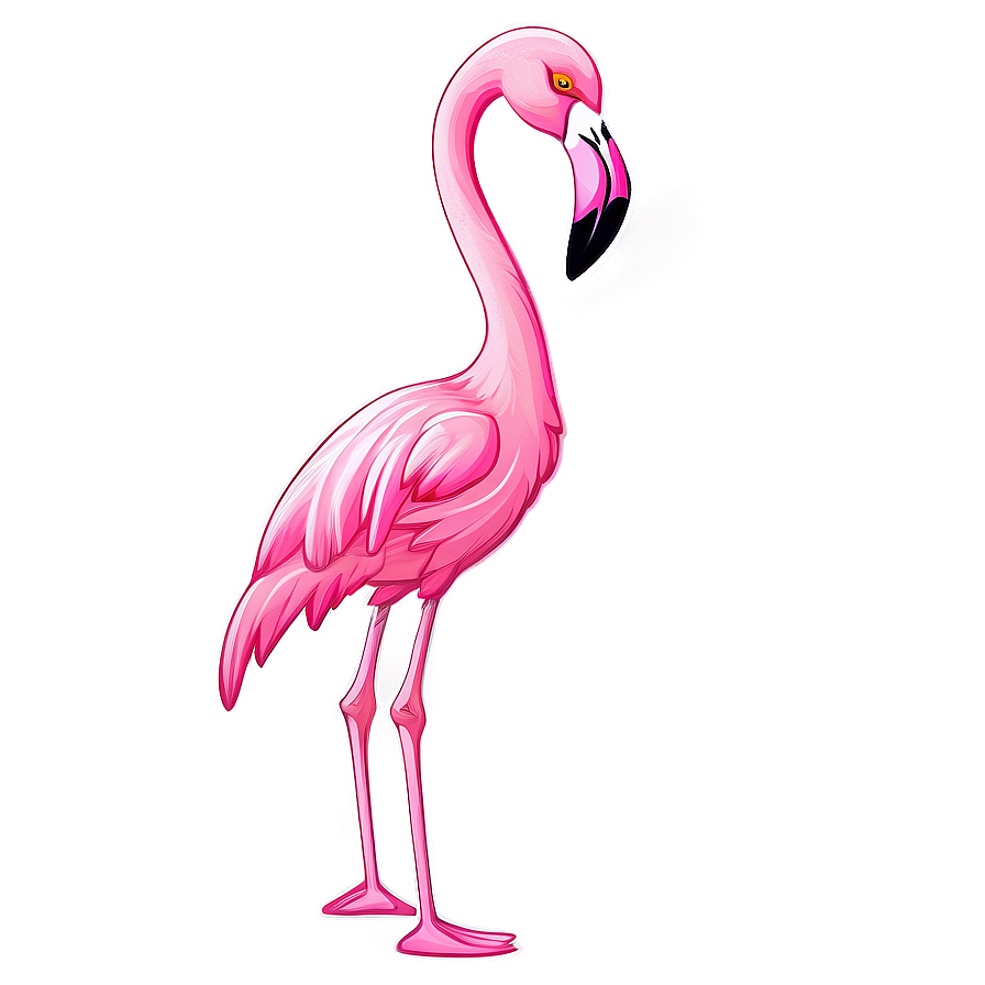 Pink Flamingo Sticker Png 13 PNG Image