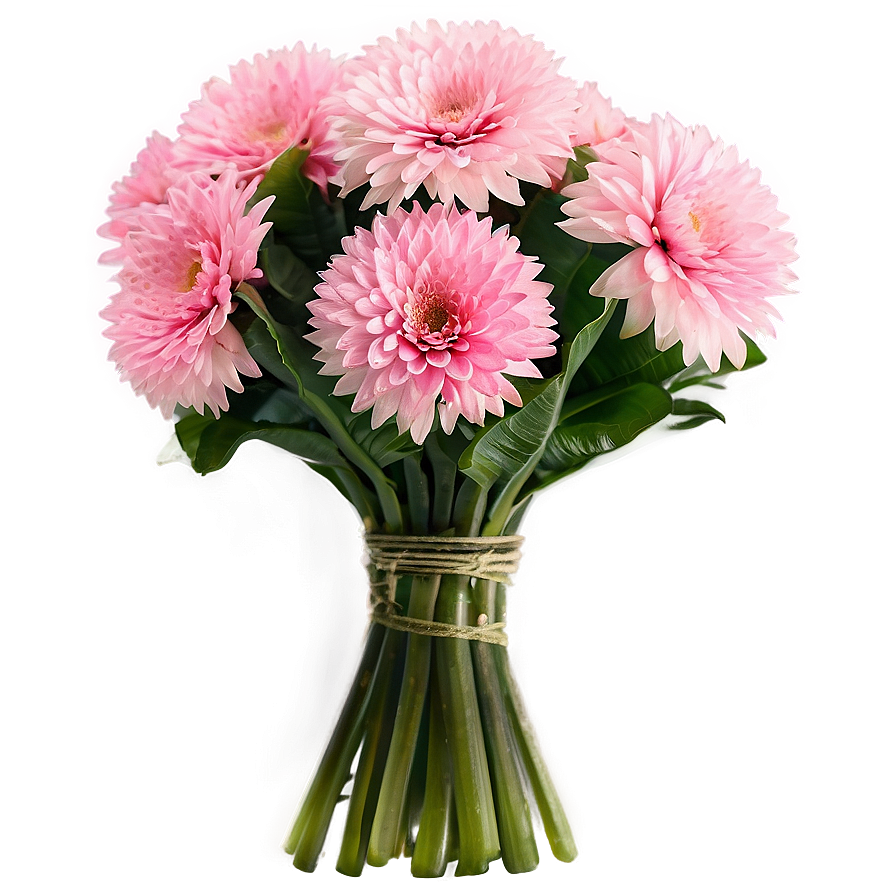 Pink Flower Bouquet Png Bhm PNG Image