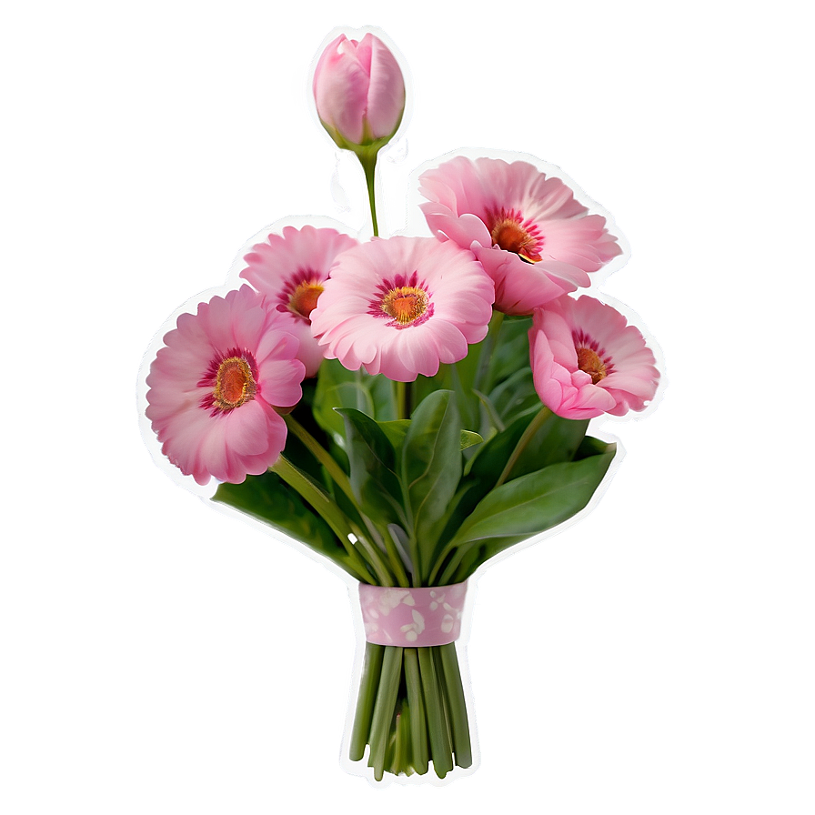 Pink Flower Bouquet Png Pyg PNG Image