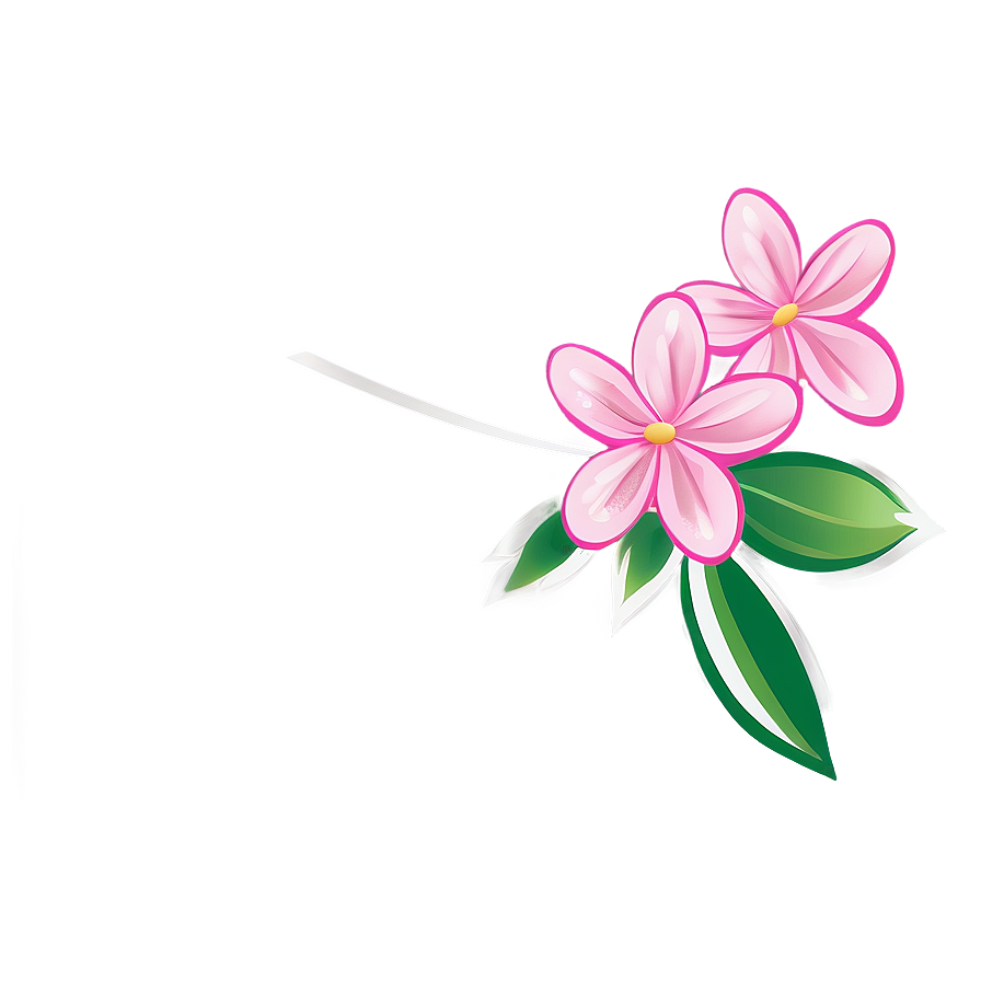 Pink Flower Illustration Png 05242024 PNG Image