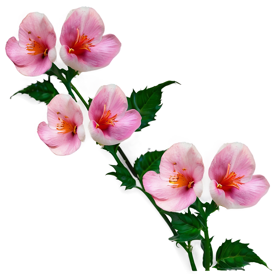 Pink Flowers Wallpaper Png 05242024 PNG Image