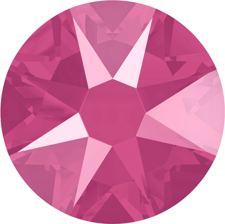 Pink Gemstone Facets Graphic PNG Image