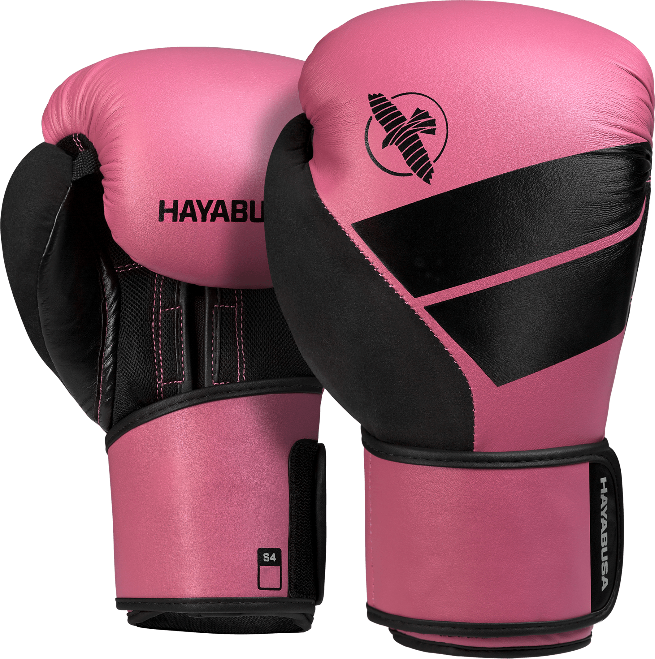 Pink Hayabusa Boxing Gloves PNG Image