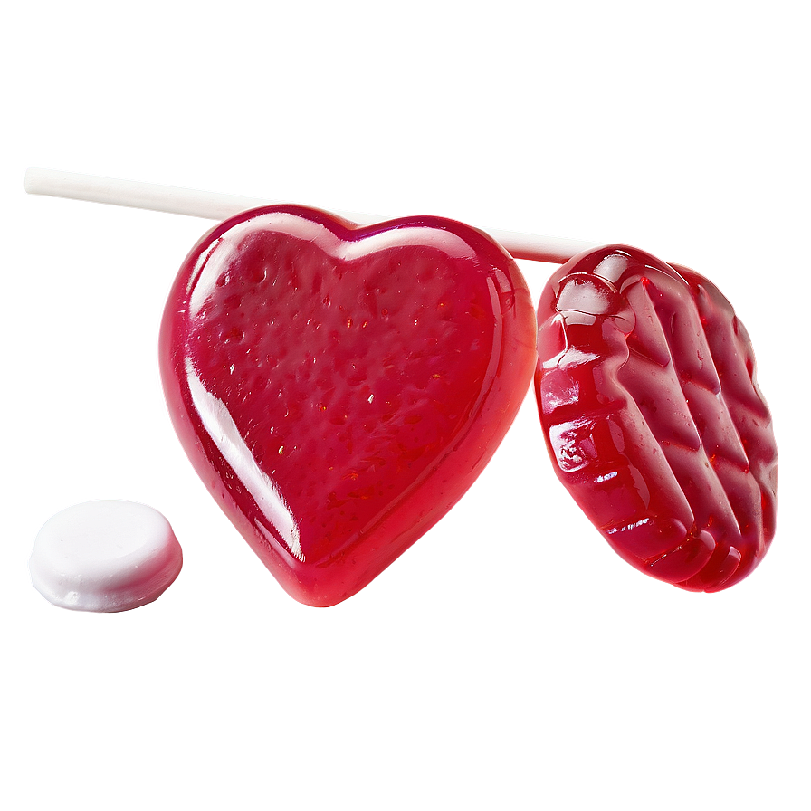 Pink Heart Candy Png Hae87 PNG Image