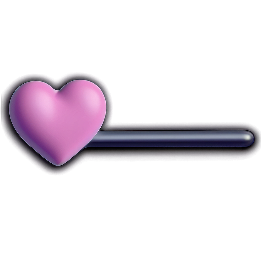 Pink Heart Emoji For Love Png Utk PNG Image