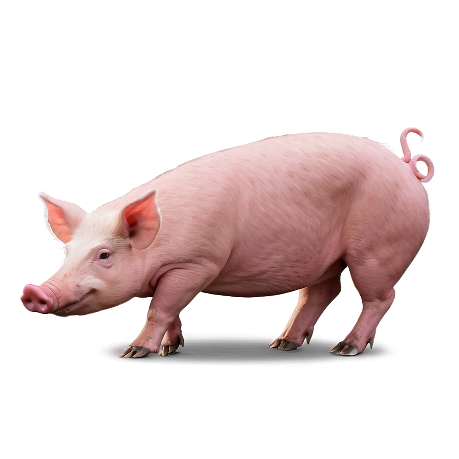 Pink Hog Png 71 PNG Image