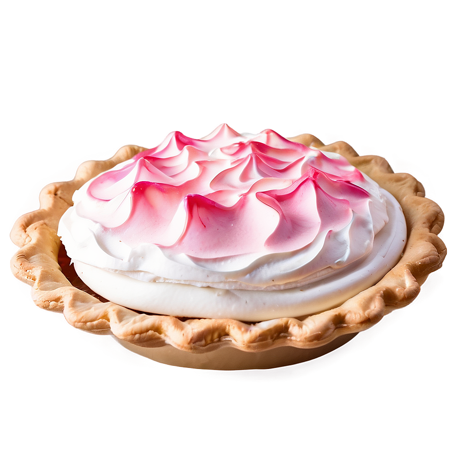 Pink Lemonade Meringue Pie Png Dbp PNG Image