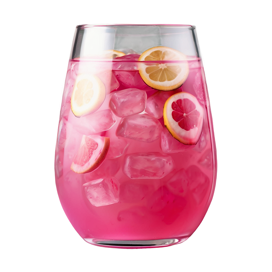 Pink Lemonade Refreshment Png Tej PNG Image