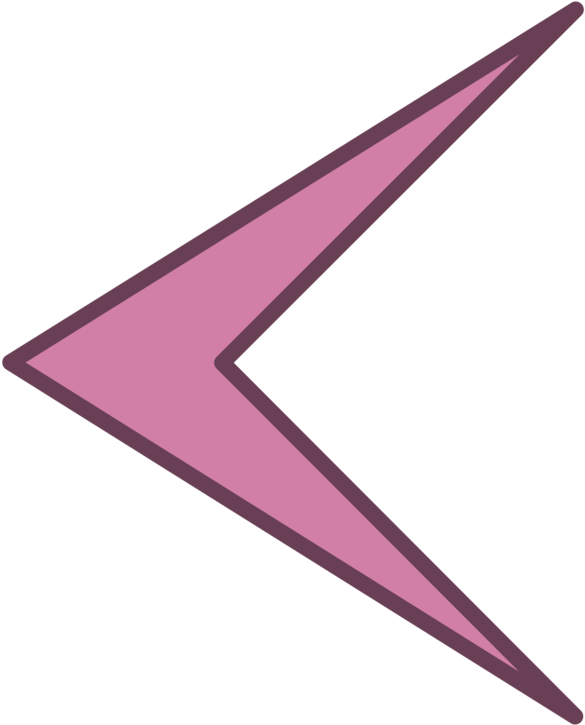 Pink Lightning Bolt Graphic PNG Image