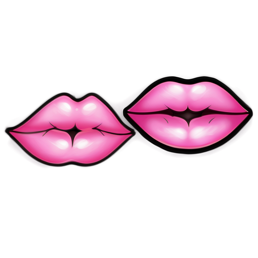 Pink Lips Emoji Png 53 PNG Image