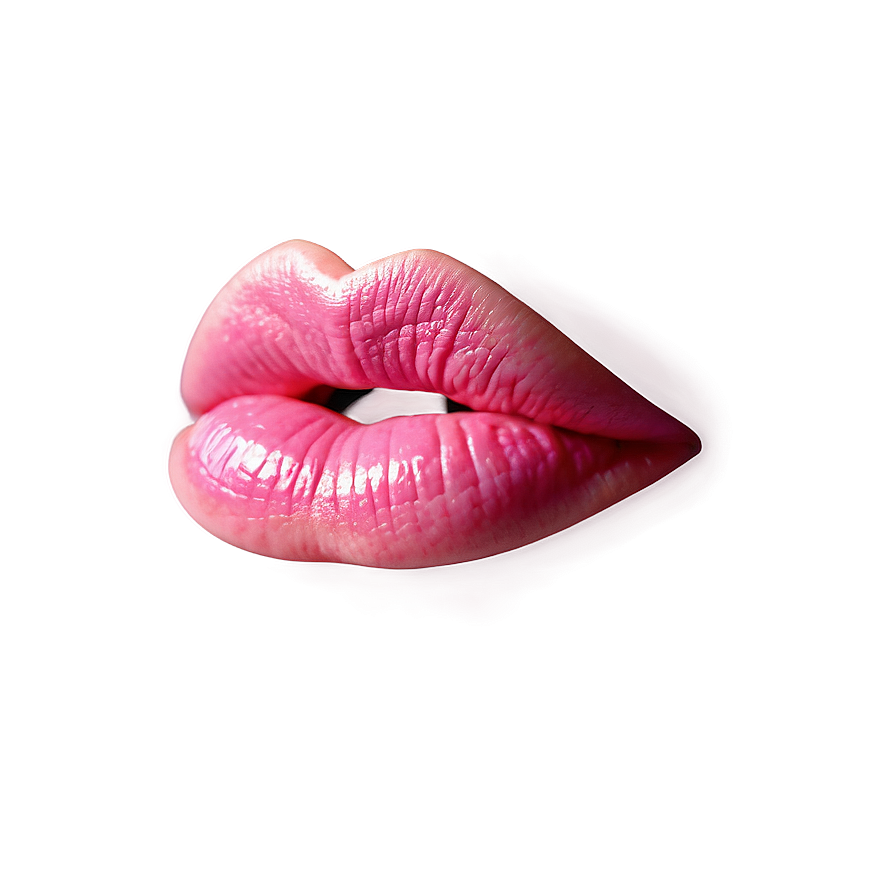 Pink Lips In Kiss Shape Png Gcp PNG Image