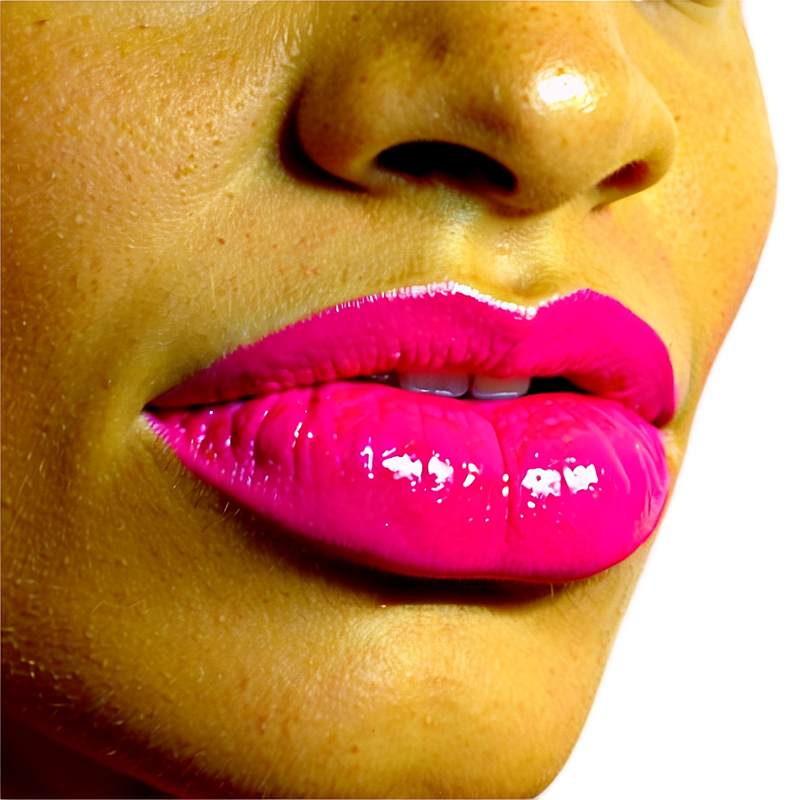 Pink Lips In Pop Art Png 06212024 PNG Image