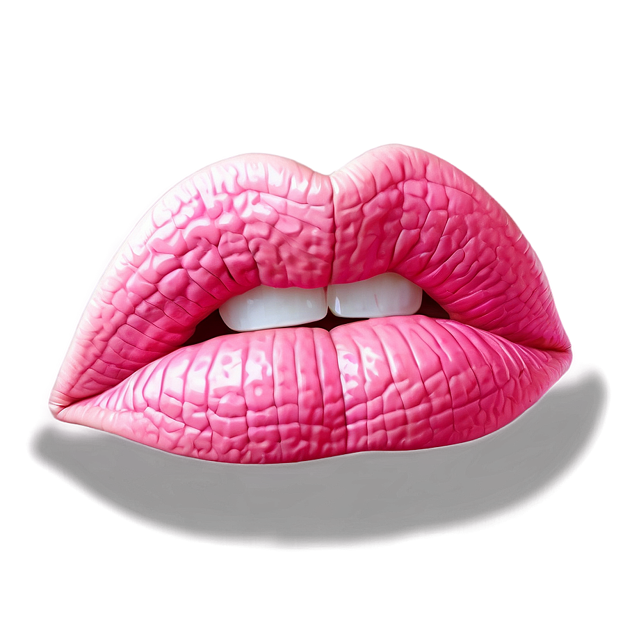 Pink Lips Side View Png 06212024 PNG Image