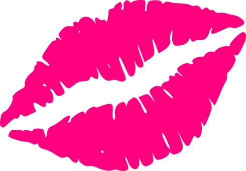 Pink_ Lips_ Vector_ Art PNG Image